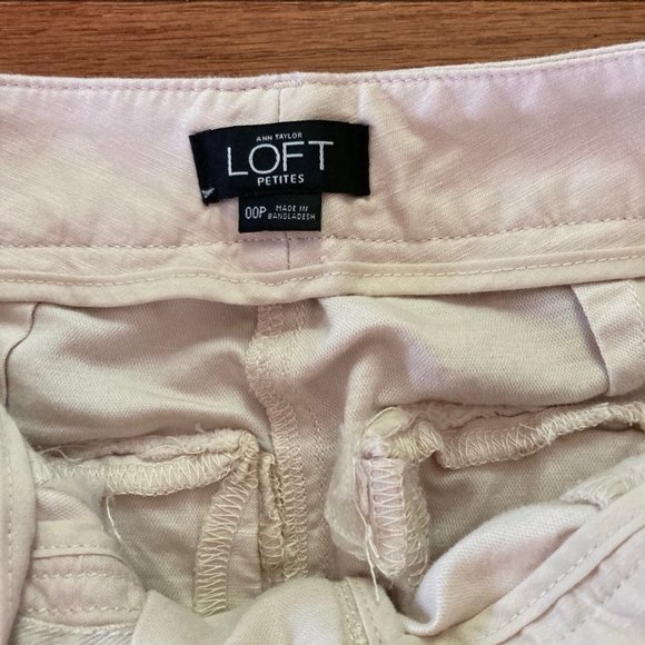 LOFT linen cotton pants OOP  NWOT - Picture 4 of 4